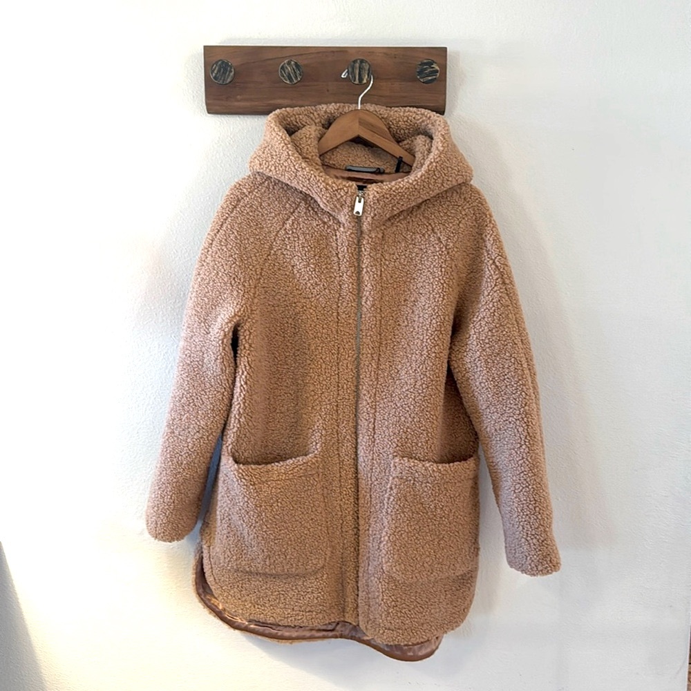 Andrew Marc New York Teddy Bear Jacket Women’s Size L